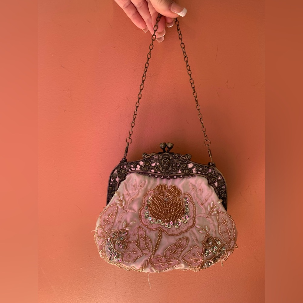 ILISHOP Women's
Antique Beaded Party
Clutch Vintage Rose color